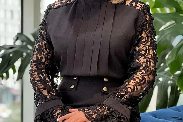 شومیز شیک مشکی